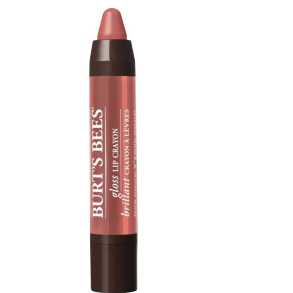 3 x Burt's Bees Moisturizing Matte Lip Crayon, 412 Santorini Sunrise